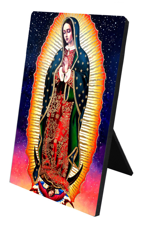 Theophilia Our Lady of Guadalupe Desk Plaque