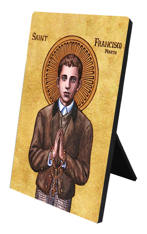 Theophilia St. Franciso Marto Desk Plaque