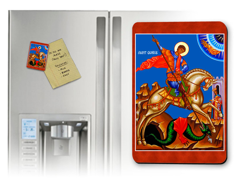 St. George and the Dragon Magnet