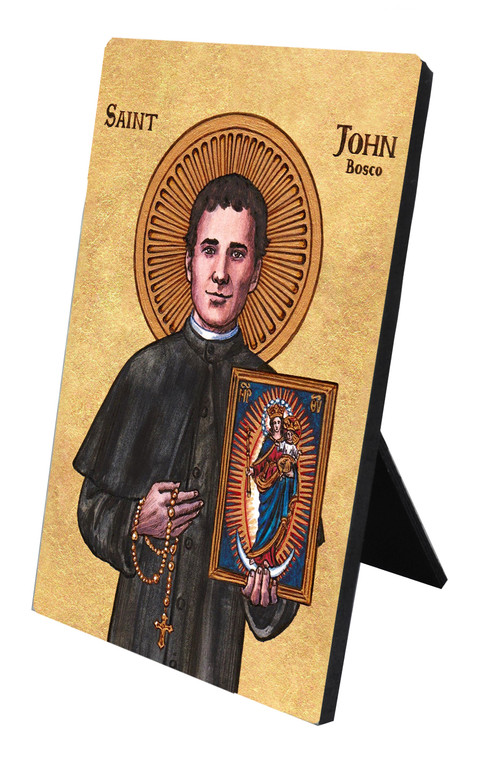 Theophilia St. John Bosco Desk Plaque