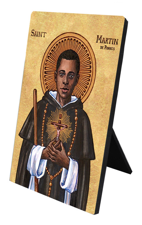 Theophilia St. Martin de Porres Desk Plaque