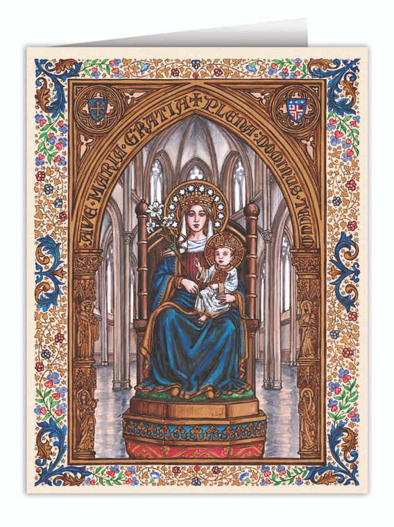 Theophilia Our Lady of Walsingham  Note Card