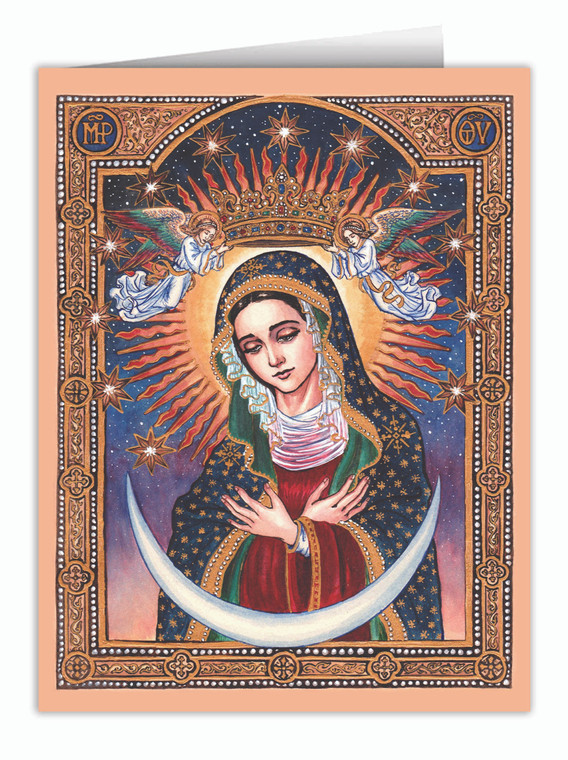 Theophilia Our Lady of the Gate of Dawn  Note Card