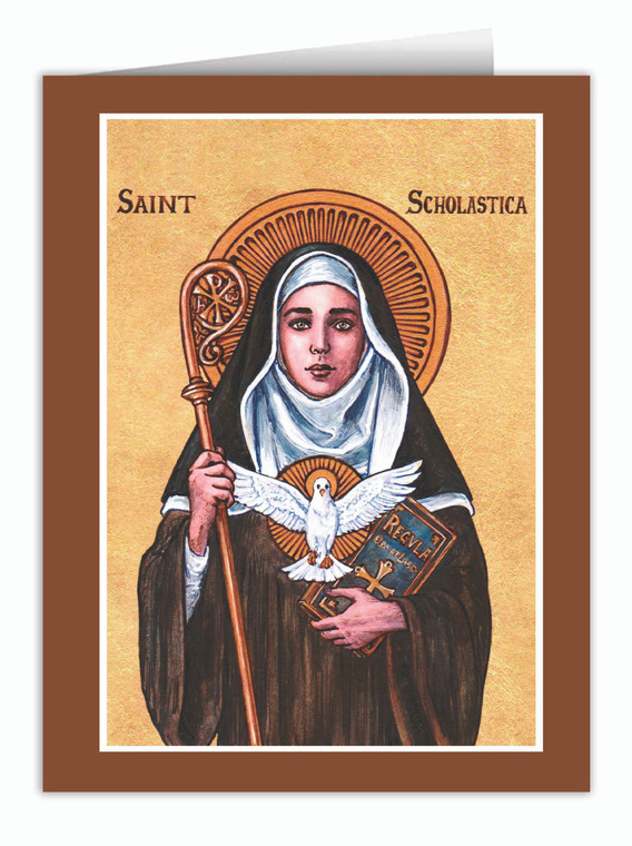 Theophilia St. Scholastica Note Card