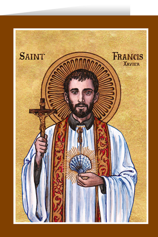 Theophilia St. Francis Xavier Greeting Card