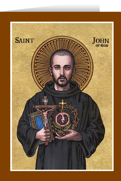 Theophilia St. John of God Greeting Card