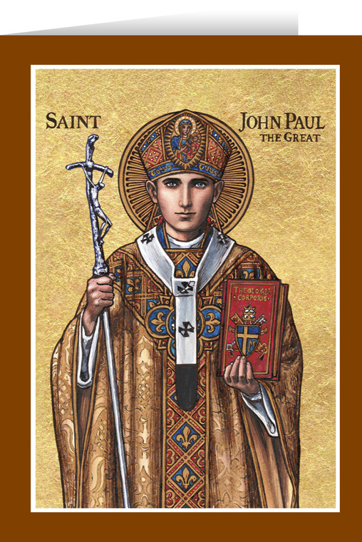 Theophilia St. John Paul the Great Greeting Card
