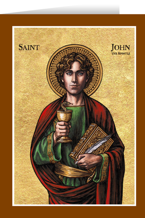 Theophilia St. John the Apostle Greeting Card