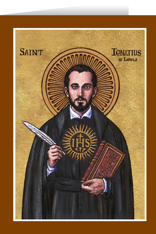 Theophilia St. Ignatius Greeting Card