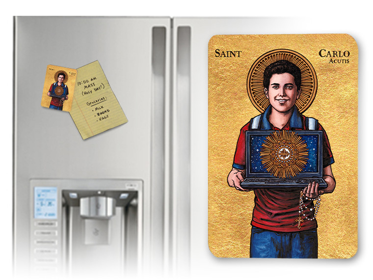 Theophilia St. Carlo Acutis Magnet