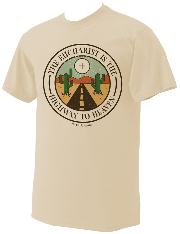 Eucharist St. Carlo Acutis Quote T-Shirt