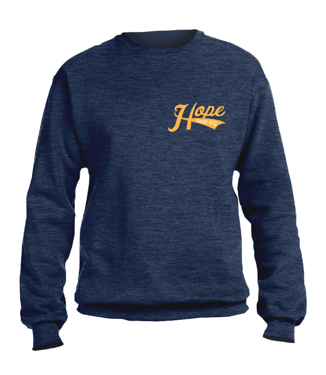 They That Hope Baseball Crewneck Sweatshirt 2