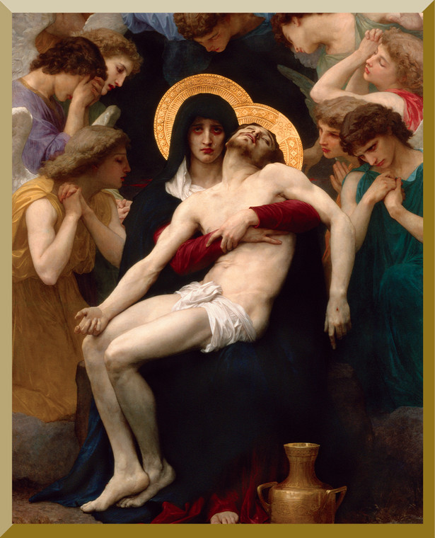 La Pieta 3x4 Wall Plaque