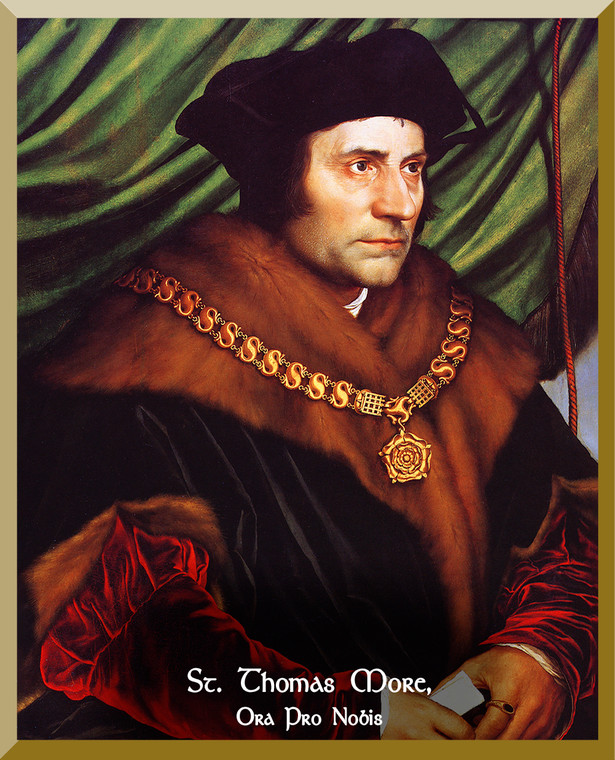 St. Thomas More Wall Plaque