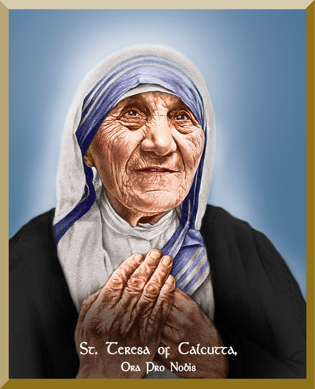 St. Teresa of Calcutta Wall Plaque
