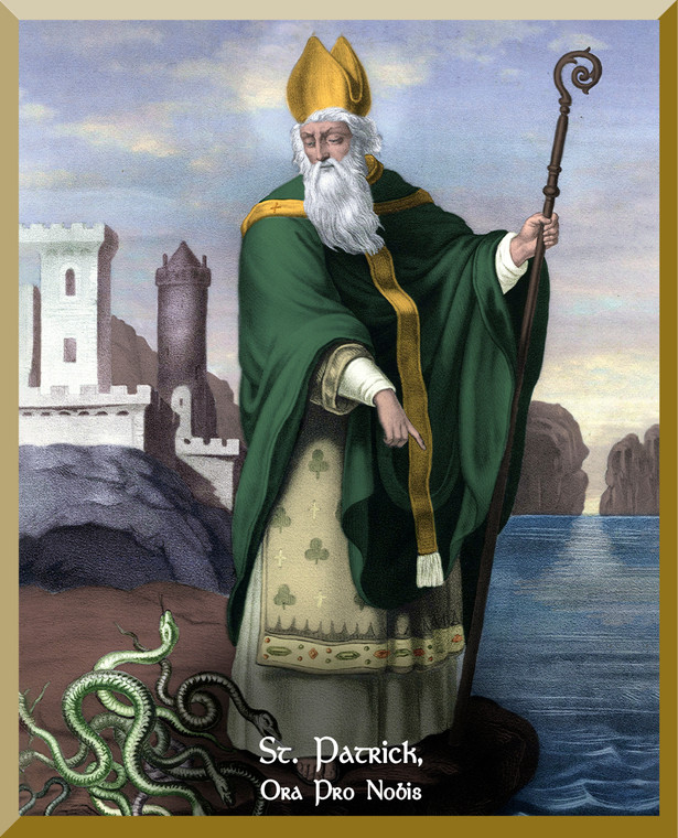 St. Patrick Wall Plaque