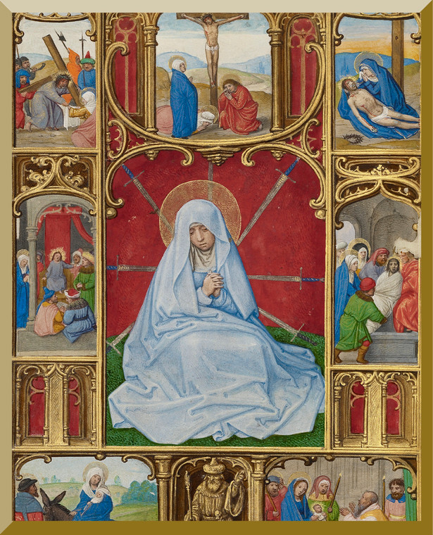 Seven Sorrows of Mary Wall Plaque