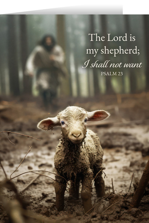 The Lost Sheep Scripture Greeting Cards