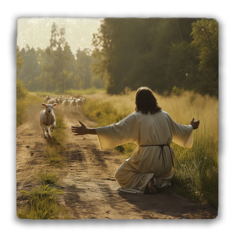 Good Shepherd Stone Coaster