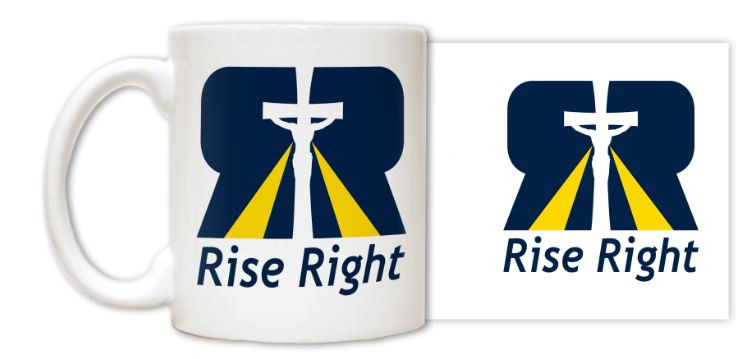Rise Right - The Station of the Cross Mug