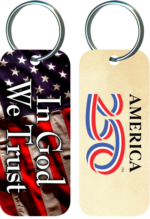 "In God We Trust" Keychain