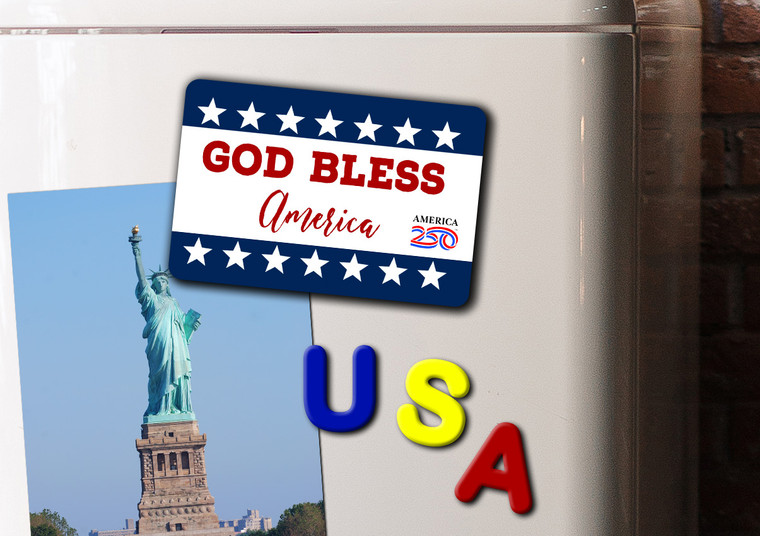 God Bless America Magnet