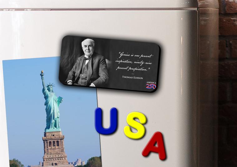 "One Percent Inspiration" Magnet