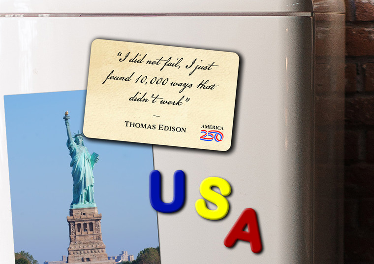 "I Didn't Fail" America250™ Magnet Standard