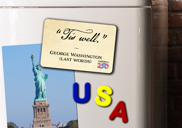 "Tis Well" America250™ Magnet Standard