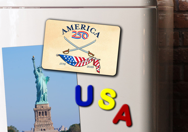America250™ Sword Magnet Standard