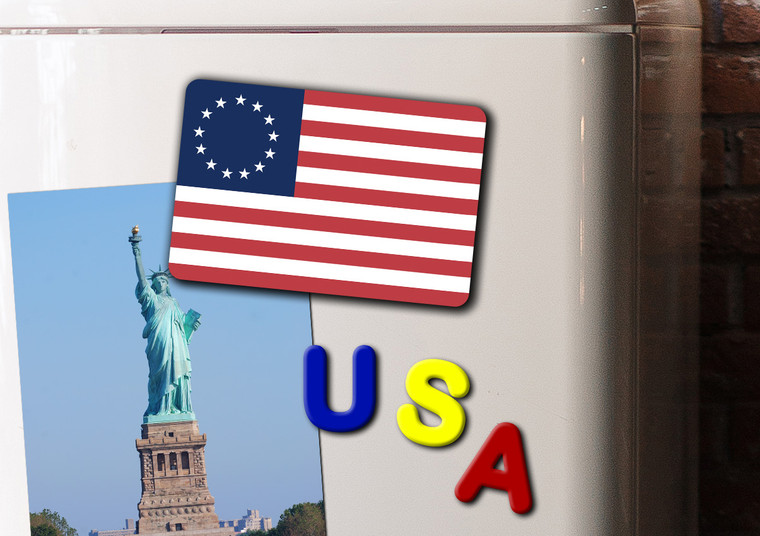Betsy Ross Flag America250™ Magnet Standard