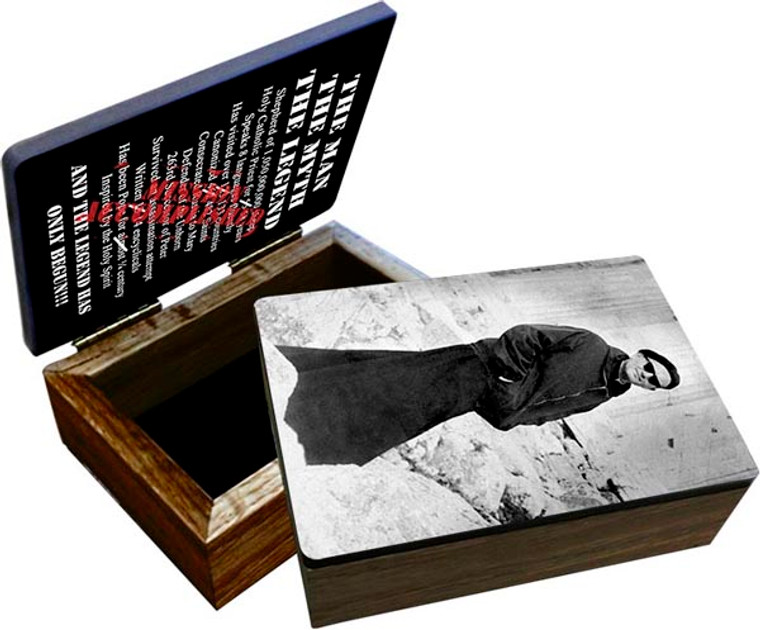 Saint John Paul the Great "Pope on a Mission" Keepsake Box