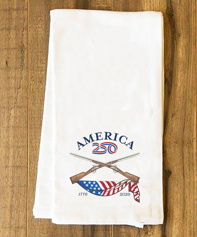 America250™ Rifle Tea Towel 2