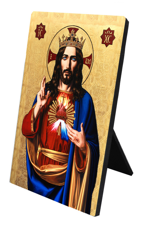 Theophilia Sacred Heart Desk Plaque