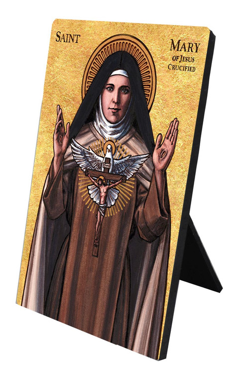 Theophilia St. Mary of Jesus Crucified Desk Plaque