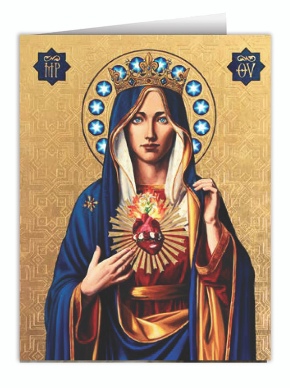Theophilia Immaculate Heart Note Card