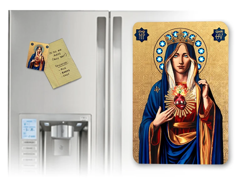 Theophilia Immaculate Heart Magnet