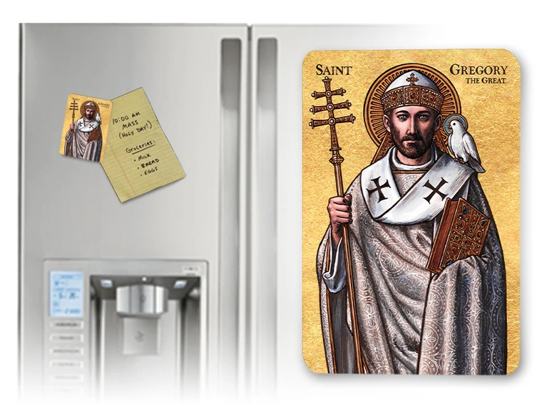 Theophilia St. Gregory the Great Magnet