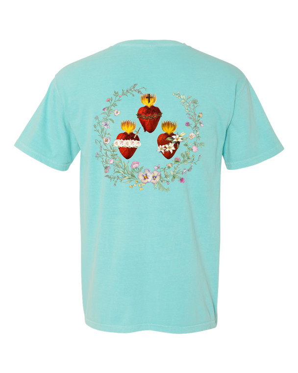 Three Hearts of the Holy Family T-Shirt