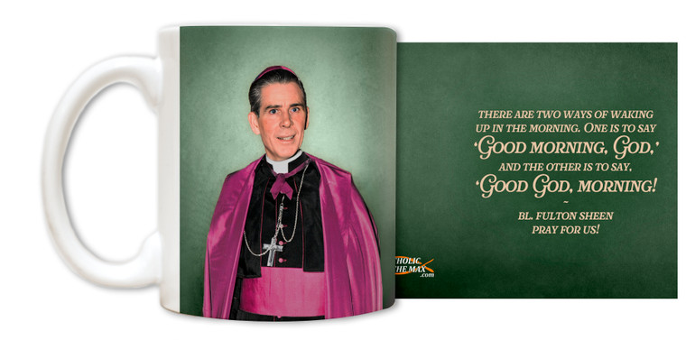 Bl. Fulton Sheen Photo Mug