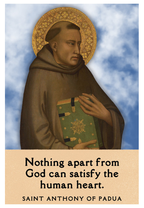 Windows to Paradise - St. Anthony Aluminum Print