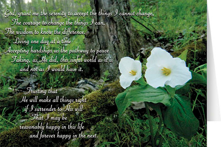Serenity Prayer Greeting Card