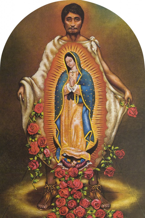 St. Juan Diego Arched Magnet