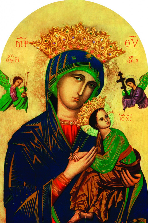 Mother of Perpetual Help Arched Magnet