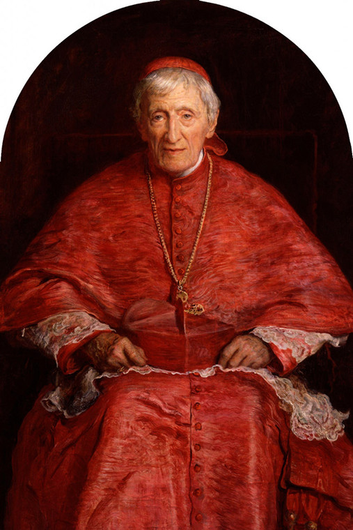 St. John Newman Arched Magnet