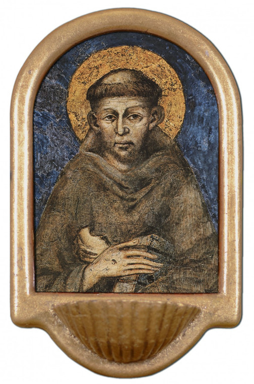 St. Francis of Assisi Holy Water Font