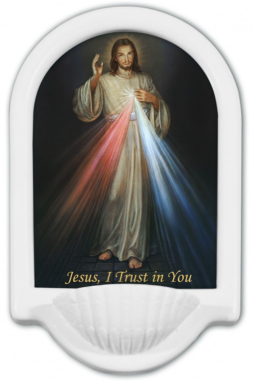 Divine Mercy Holy Water Font