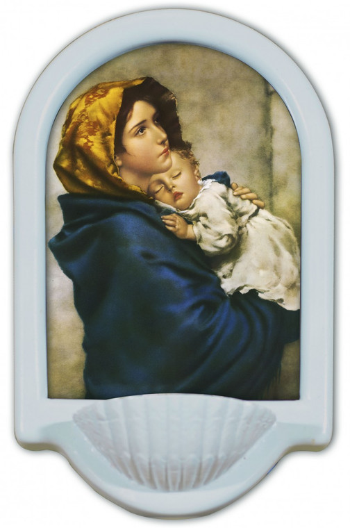 Madonna of the Streets Holy Water Font