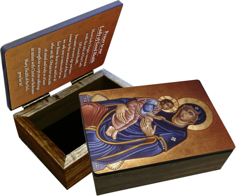 Our Lady of Good Health Keepsake Box