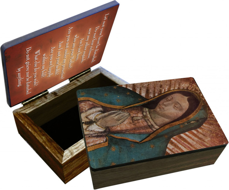 Our Lady of Guadalupe Detail Keepsake Box